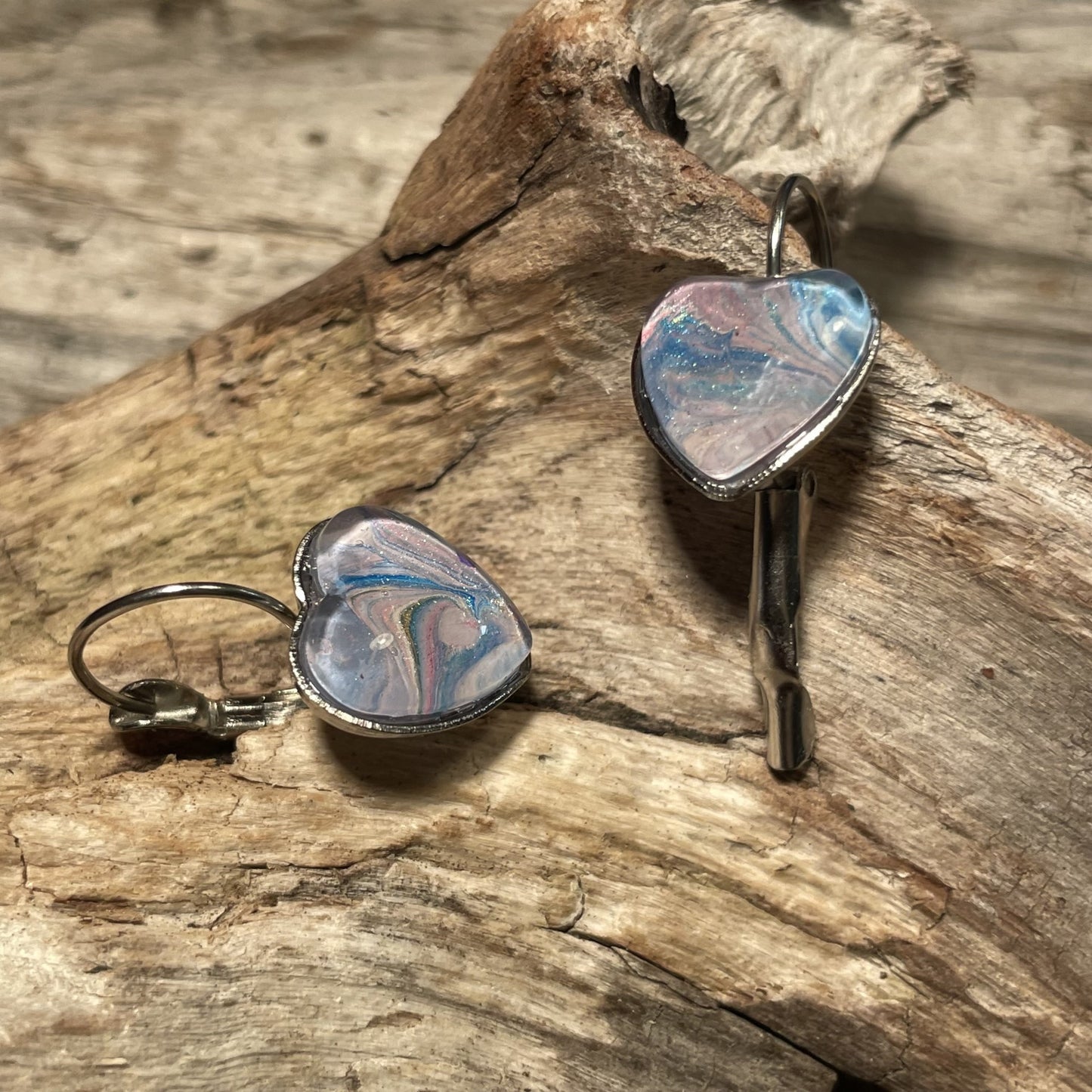 Heart Sleeper Earrings