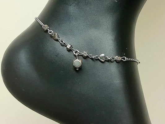 Golden Hematite Anklet