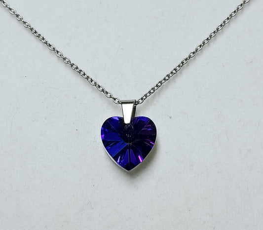 Single Heart Purple Collection