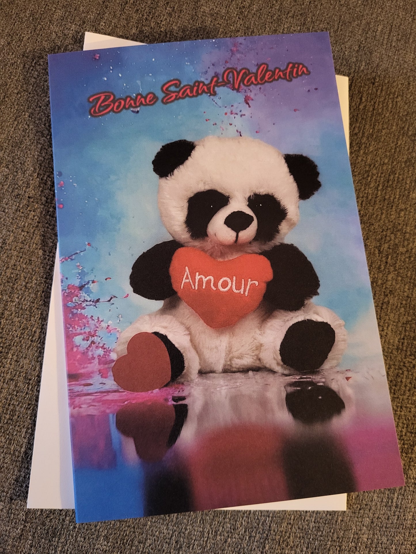 Bonne Saint-Valentin - Petit panda amour