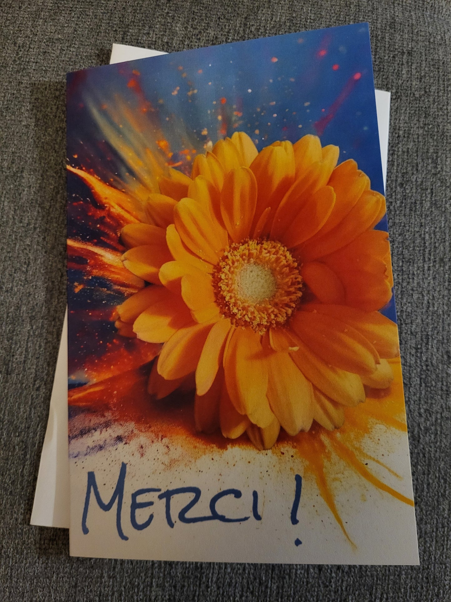 Merci ! - Fleur éclatante