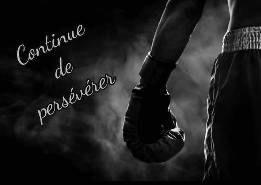 Boxe persévérance