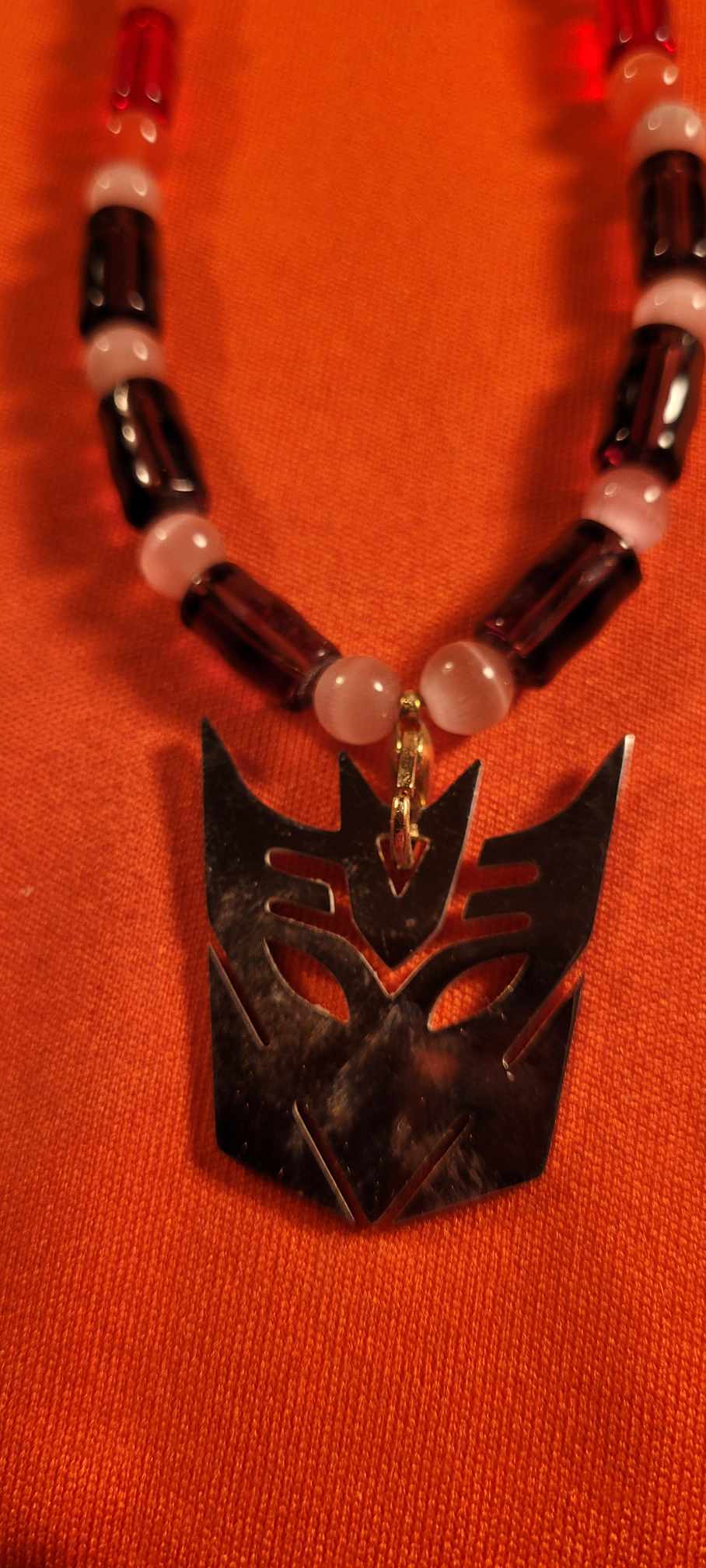 Collier pour vrai fan de "Transformer"