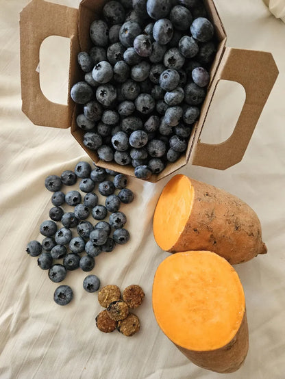 Small Blueberry & Sweet Potato Biscuit