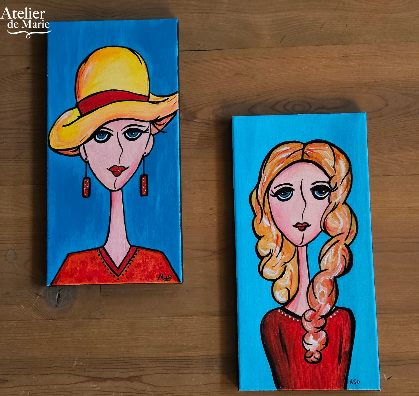 Acrylic canvases