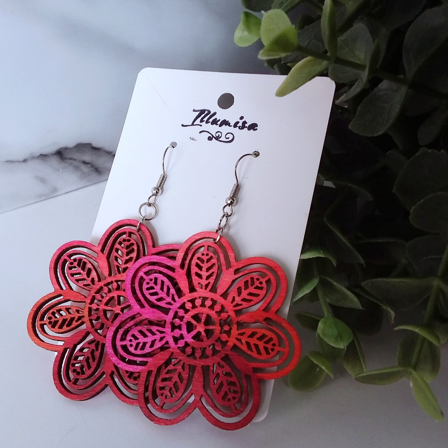 Boucles d'oreilles Mandalas