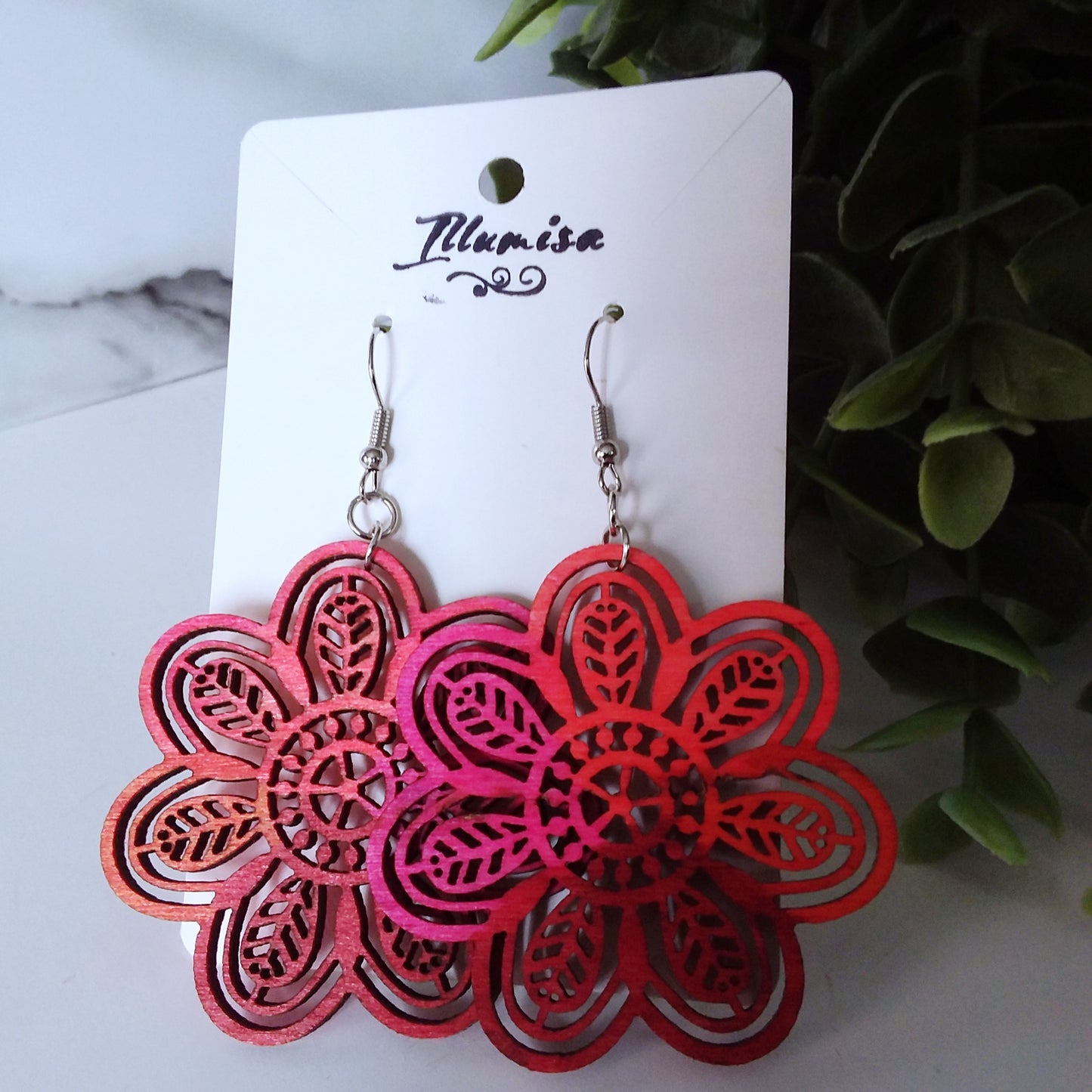 Mandala earrings