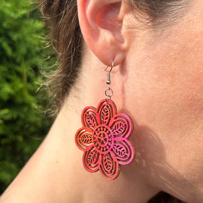 Mandala earrings