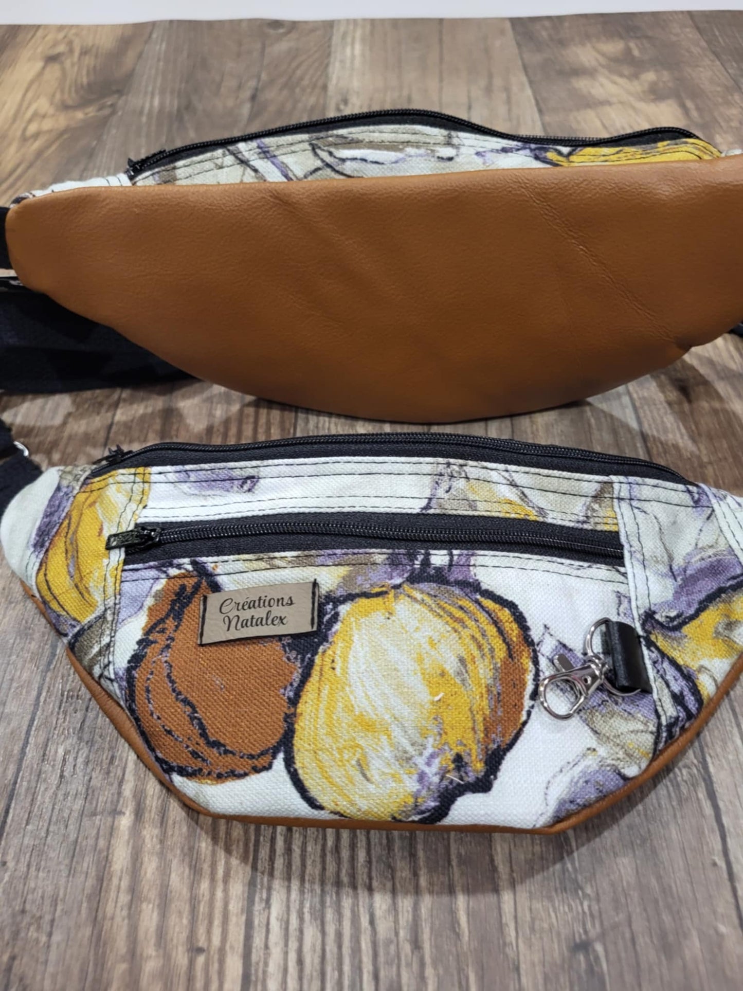 Fanny pack orange fruit canvas