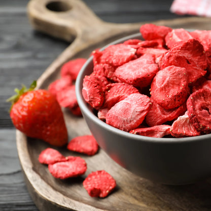 Freeze-dried fruit nuggets