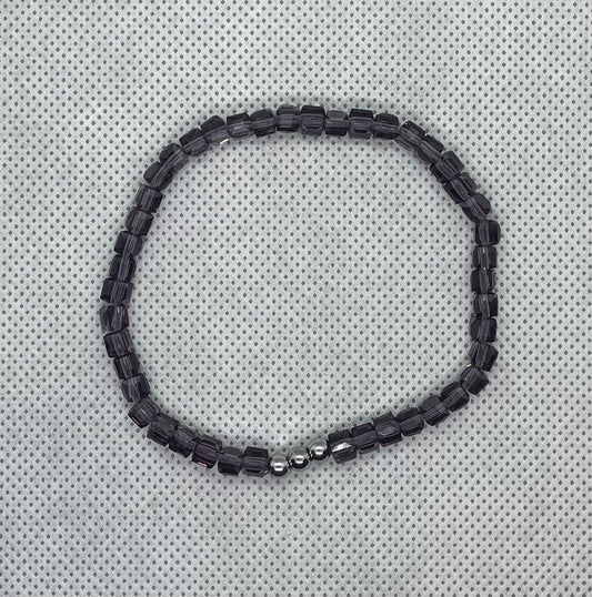 Bracelet Argent améthyste