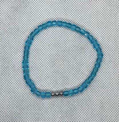 Bracelet Teal-silver