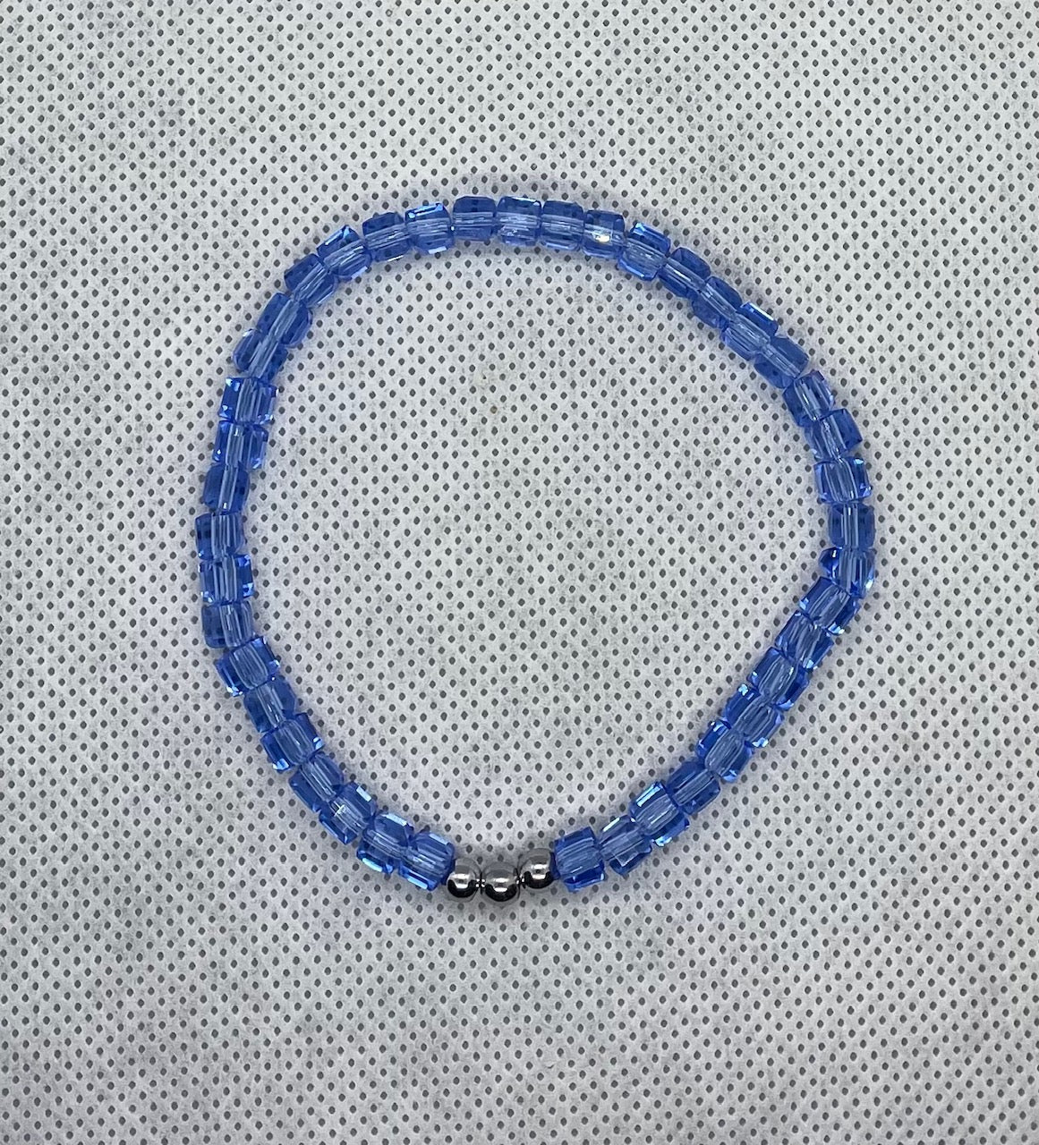 Bracelet French blue-silver