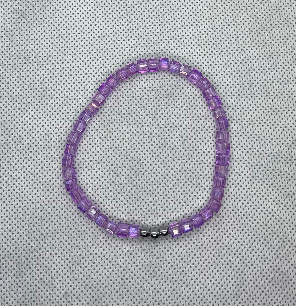 Bracelet Lilac-silver