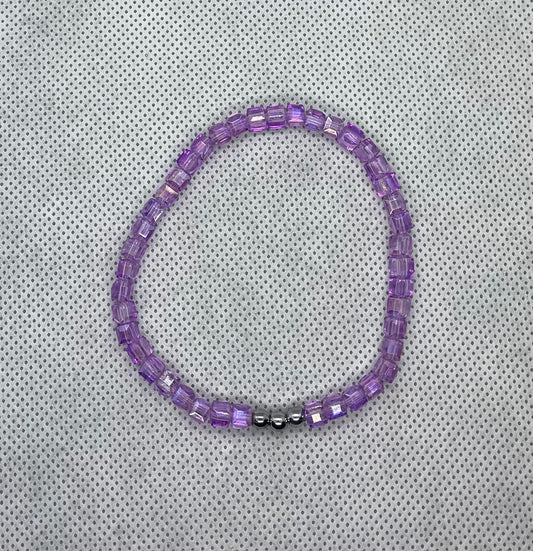 Bracelet Lilas Argent