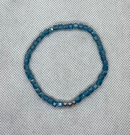 Bracelet Blue saphir-silver