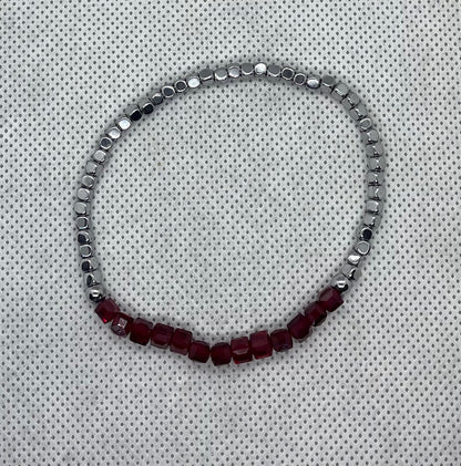 Bracelet Rubis-argent