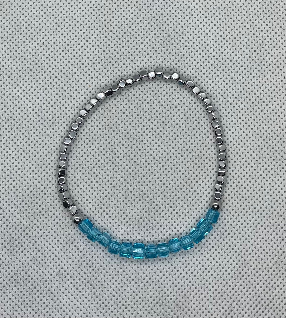 Bracelet Teal-silver