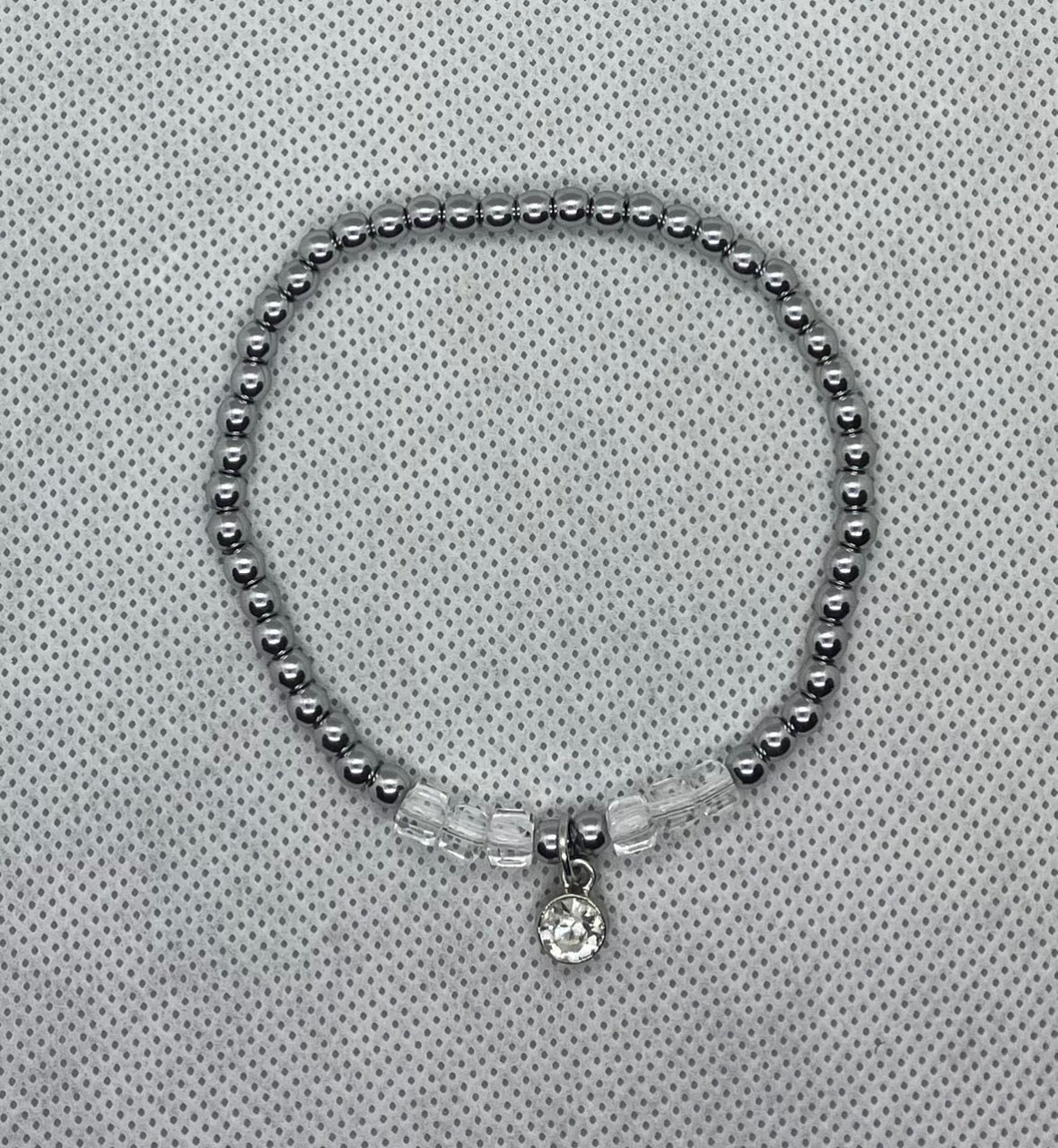 Bracelet Translucide Argent