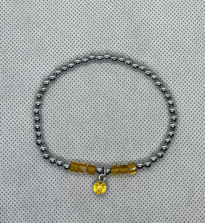 Bracelet Topaz-silver