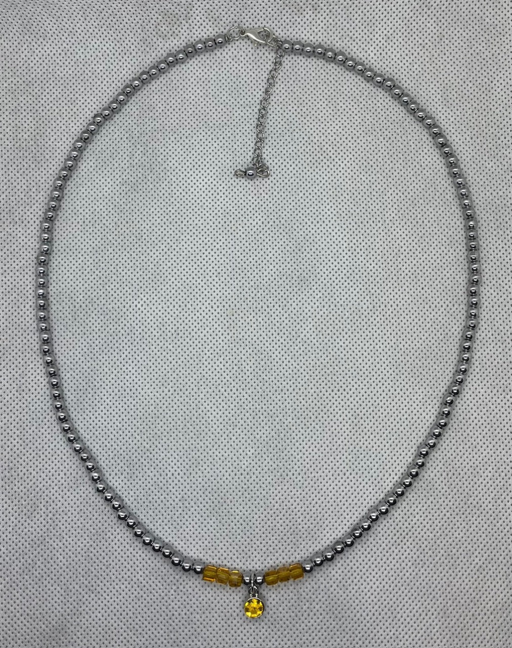 Necklace Topaz-silver