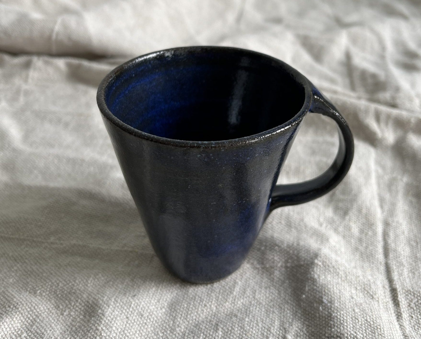 Classic Cobalt Mugs (Black Clay)