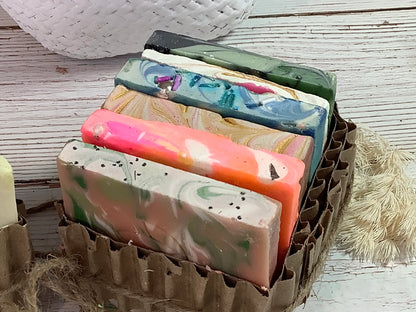 Small size handmade soap samples, random fragrance