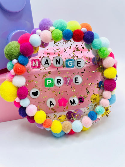 Suspension inspirante - "Mange Prie Aime"