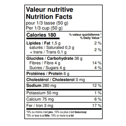 Mélange à crêpes malté – Nature