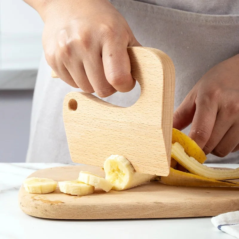 Couteau en bois pour enfants, jouets de cuisine, couteaux de Simulation, coupe de fruits et légumes, cuisine pour enfants, jouet de Simulation, éducation Montessori