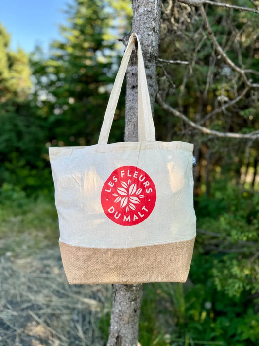 Tote bag in recycled cotton