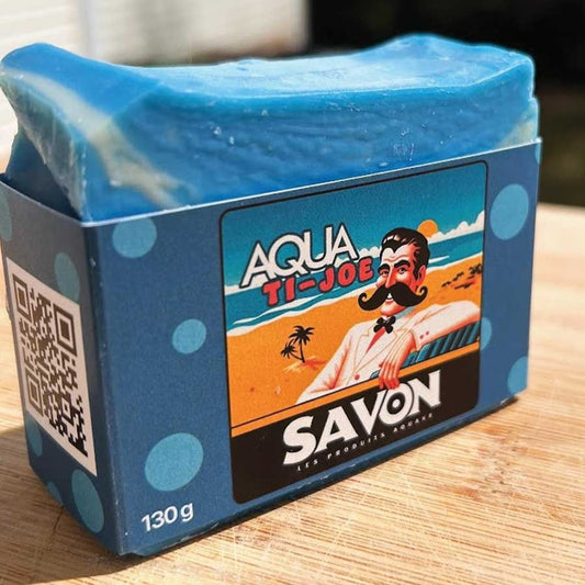 Aqua Ti-Joe - Savon Fraîcheur Océanique pour Homme