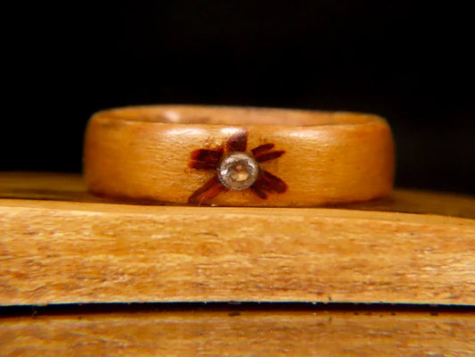 Promise rings for couples, Wooden wedding bands ring wood, Wood ring for woman, Wood engagement rings, Jewellery store, Engagement Gifts, Unique Wedding Band, Wedding ring for him, Viking mens ring, Hand Made Rings, Custom engagement ring, Resin rings, Celtic ring,