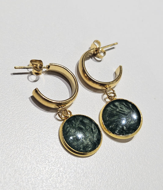 Olive | Boucles d'oreilles