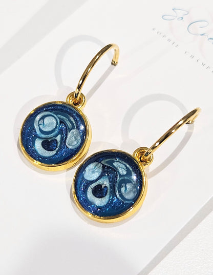 Iris | Boucles d'oreilles