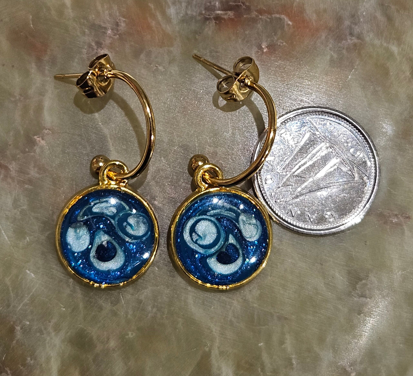 Iris | Boucles d'oreilles