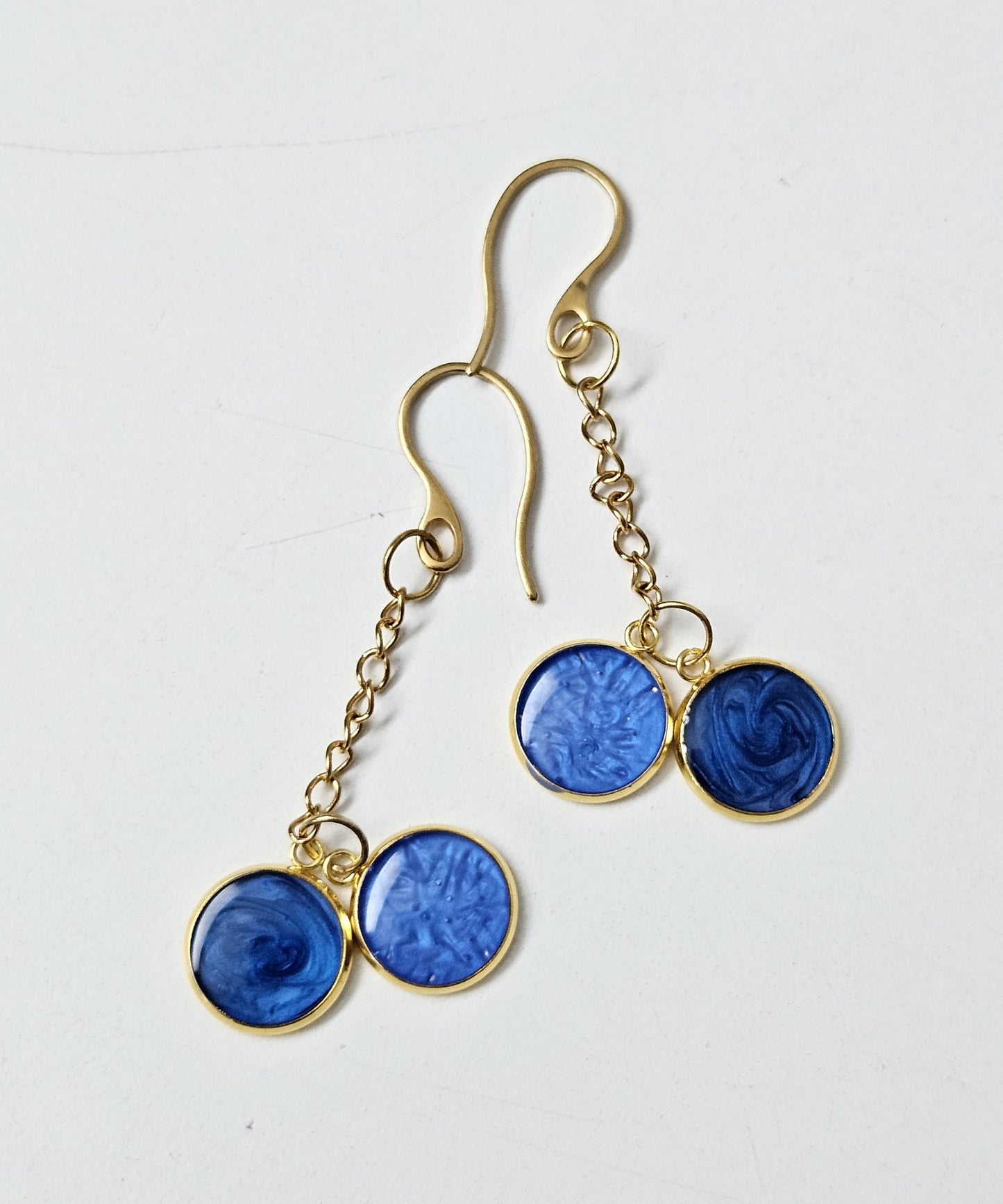 Blue Twins | earrings