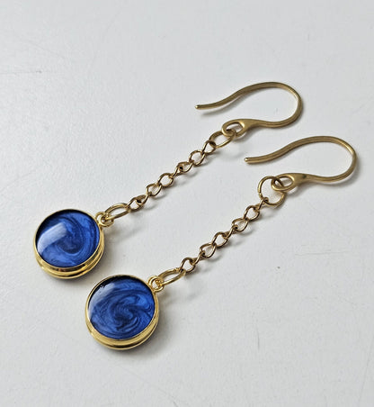 Blue Twins | earrings