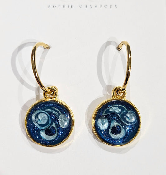 Iris | Boucles d'oreilles