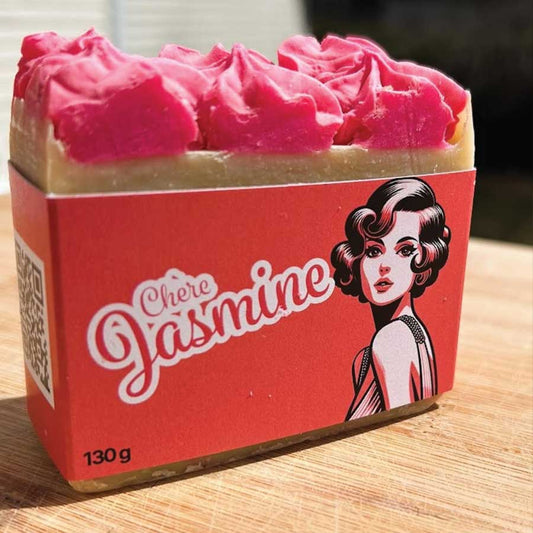 Chère Jasmine - Savon raffiné au jasmin et à la mandarine