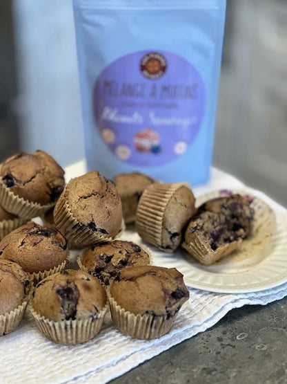 Mélange à muffins malté – Bleuets