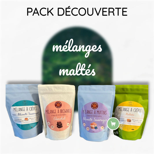 Pack Découverte : Les 4 Mélanges Maltés